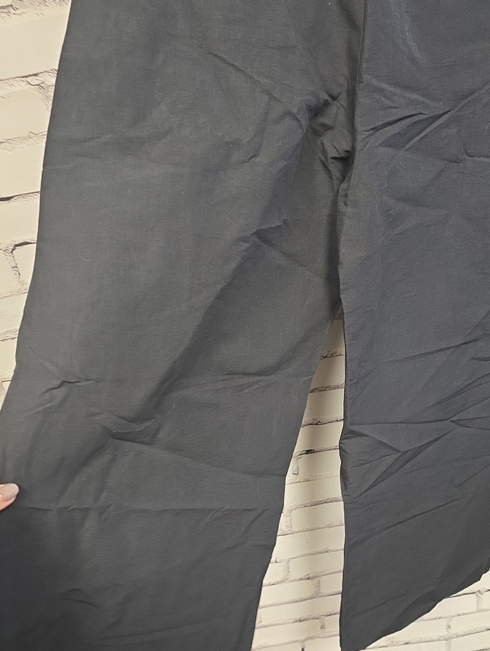 Insis Asymmetric Cotton-linen Pants- NWT- M - Picture 6 of 11